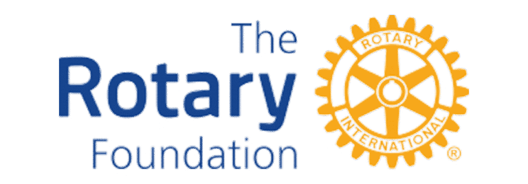 The logo of The Rotary Foundation, featuring the words The Rotary Foundation and a large yellow gear symbol with Rotary International written inside the gear, is recognized by communities across the Twin Cities and beyond.