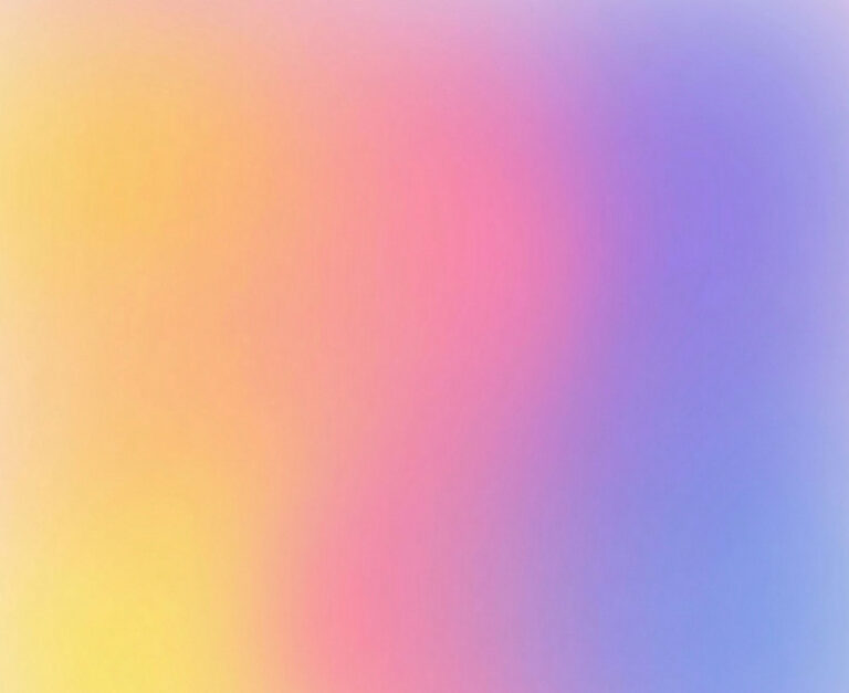 A soft, blurred gradient background blending yellow, pink, and purple hues smoothly from left to right creates a gentle and colorful abstract effect inspired by Arianne K. Maxwell.